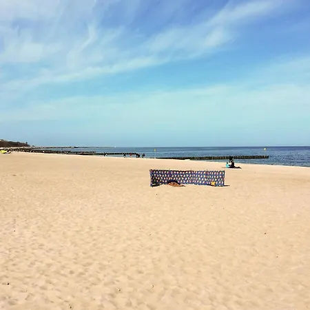 Vacker Lägenhet Med 2 Sovrum I Kolobrzeg Lägenhet *